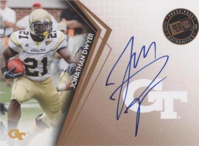 2010 Press Pass Jonathan Dwyer #PPS-JD