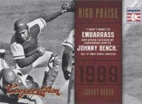 2012 Panini Cooperstown - Johnny Bench #3