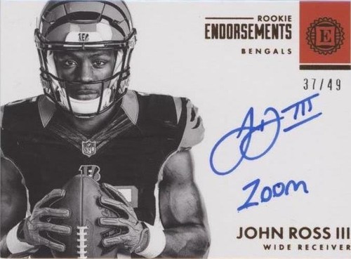 2017 Panini Encased John Ross #RE-JRS