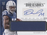 2014 Panini National Treasures Donte Moncrief #TNM-DO