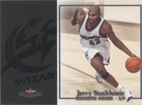 2003-04 Fleer Patchworks - Jerry Stackhouse #90