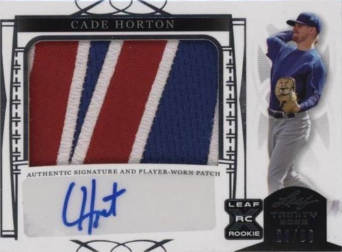 2022 Leaf Trinity - Cade Horton #PA-CH1