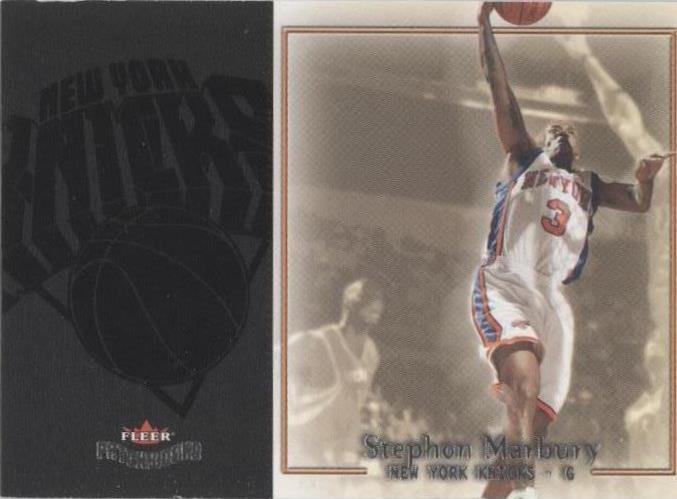 2003-04 Fleer Patchworks - Stephon Marbury #57
