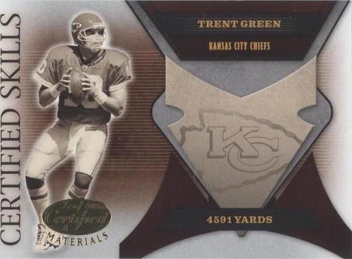 2005 Leaf Certified Materials Trent Green #CS-2