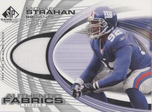 2004 SP Game Used Edition Michael Strahan #AF-MS