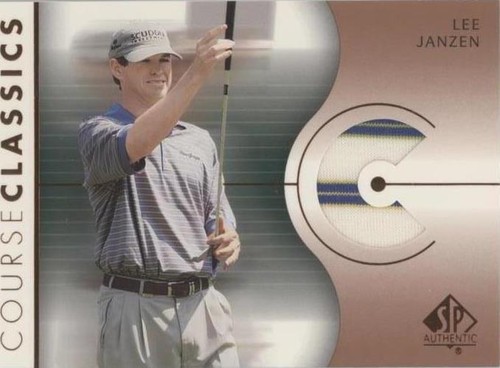 2003 SP Authentic - Lee Janzen #CC-LJ