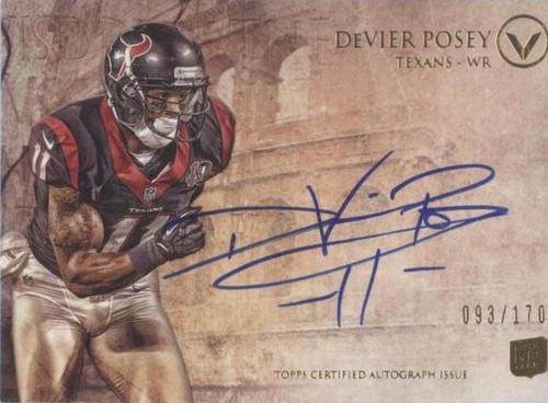 2012 Topps Valor DeVier Posey #VA-DP
