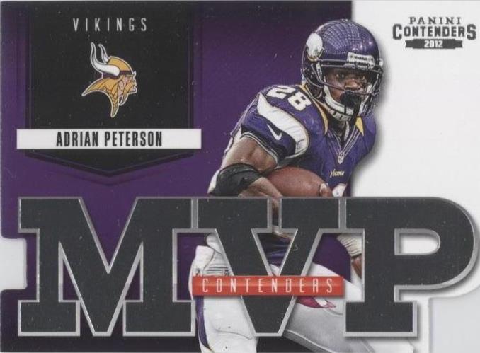 2012 Panini Contenders Adrian Peterson #9