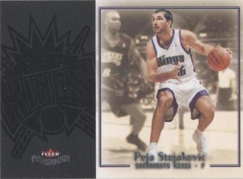 2003-04 Fleer Patchworks - Peja Stojakovic #74