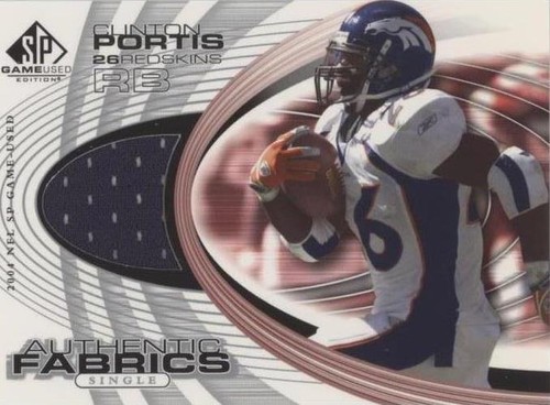 2004 SP Game Used Edition Clinton Portis #AF-CL