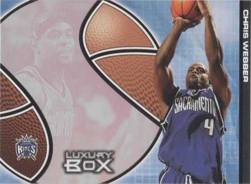 2004-05 Topps Luxury Box - Chris Webber #95