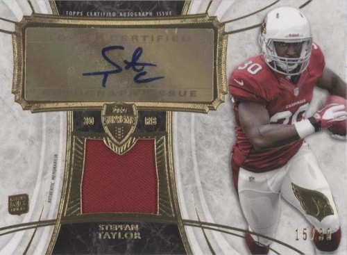 2013 Topps Supreme Stepfan Taylor #SAR-ST