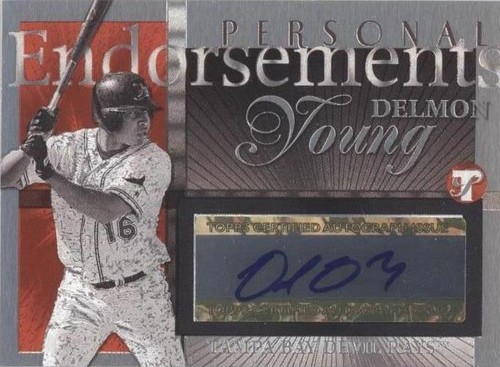 2004 Topps Pristine - Delmon Young #PEA-DY