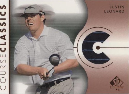 2003 SP Authentic - Justin Leonard #CC-JL