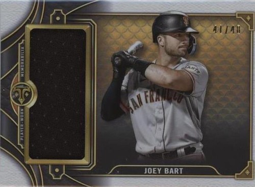 2022 Topps Triple Threads - Joey Bart #SJR2-JB