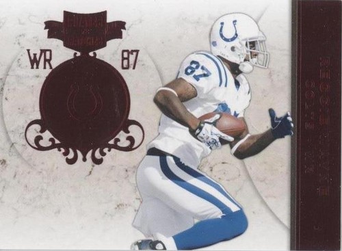 2011 Panini Plates & Patches Reggie Wayne #87