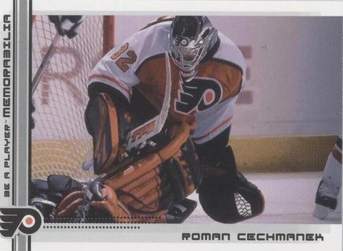 2000-01 In the Game Be A Player Memorabilia - Roman Cechmanek #424