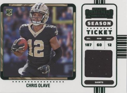 2022 Panini Contenders Chris Olave #RSV-COL