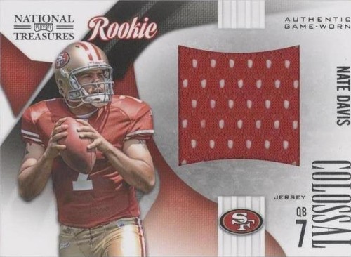 2009 Playoff National Treasures Nate Davis #31