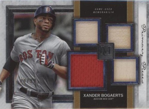 2020 Topps Museum Collection - Xander Bogaerts #SPQR-XB
