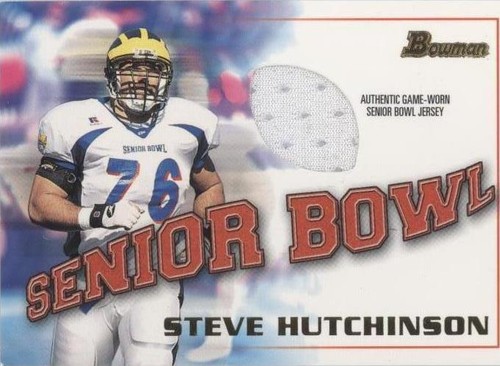 2001 Bowman Steve Hutchinson #BJ-SH