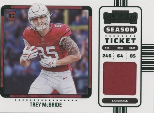 2022 Panini Contenders Trey McBride #RSV-TMB