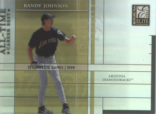2003 Donruss Elite - Randy Johnson #AT-31