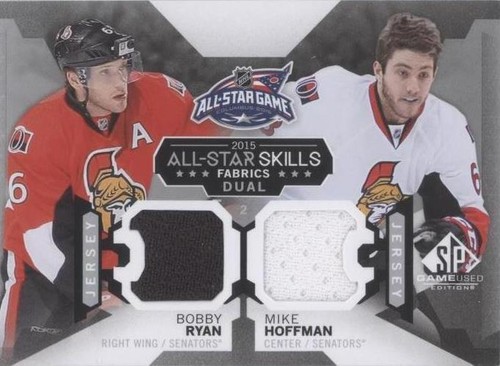 2015-16 SP Game-Used - Bobby Ryan Mike Hoffman #AS2-12