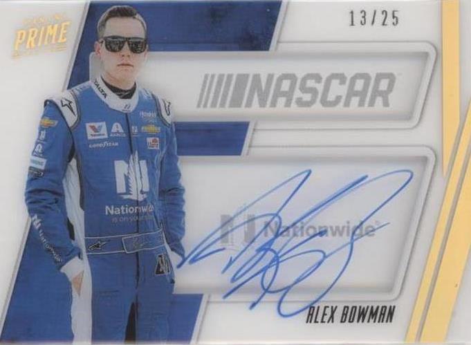 2019 Panini Prime - Alex Bowman #NSS-AB