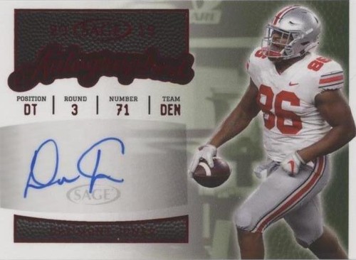 2019 Sage Dre'mont Jones #SA20