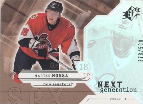 2003-04 SPx - Marian Hossa #157