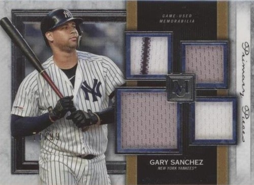 2020 Topps Museum Collection - Gary Sanchez #SPQR-GSA