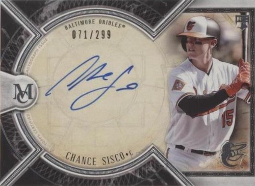 2018 Topps Museum Collection - Chance Sisco #AA-CSI