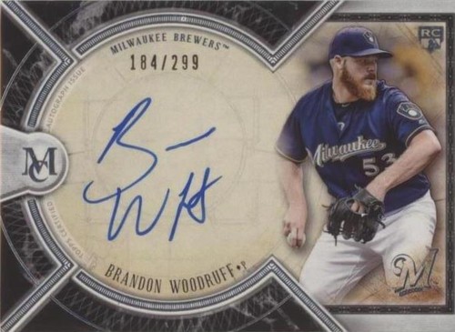 2018 Topps Museum Collection - Brandon Woodruff #AA-BW