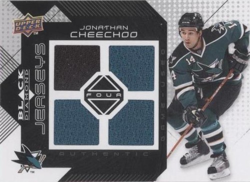 2008-09 Upper Deck Black Diamond - Jonathan Cheechoo #BDJ-JC