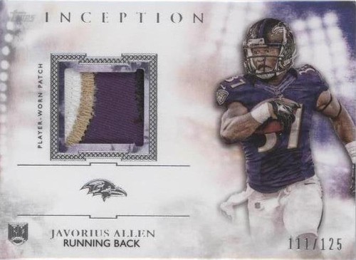 2015 Topps Inception Javorius Allen #RP-JAL