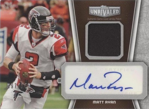 2010 Topps Unrivaled Matt Ryan #UAP-MR
