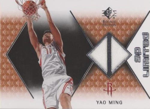 その他 UD GLASS Yao Ming auto Yao Ming 2002-03 UD Glass Rookie Auto Focus #YM BGS 9.5 GEM