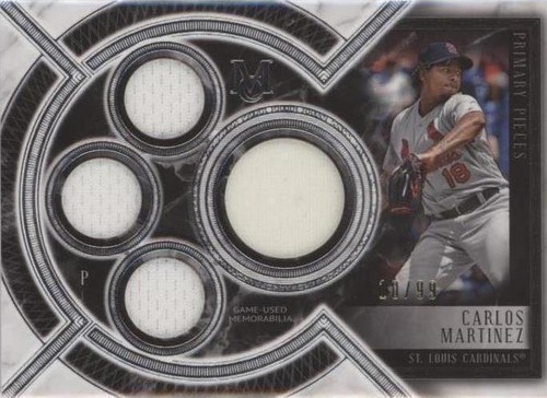 2018 Topps Museum Collection - Carlos Martinez #SPQR-CM