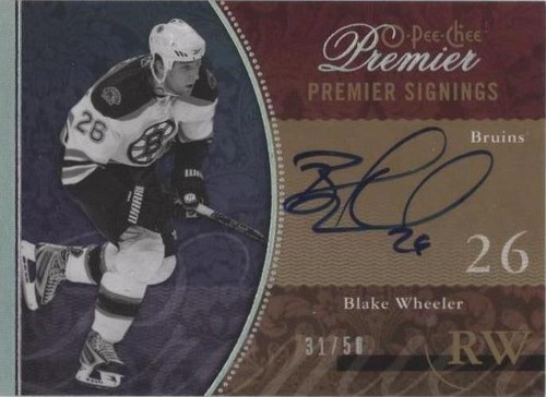 2009-10 O-Pee-Chee Premier - Blake Wheeler #PS-BW