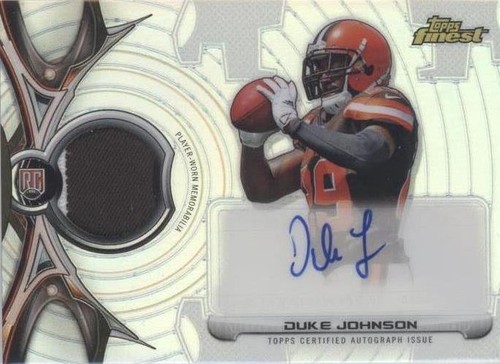 2015 Topps Finest Duke Johnson #RRAP-DJ