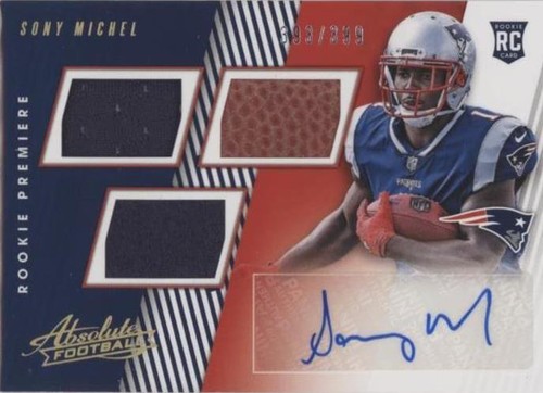 2018 Panini Absolute Sony Michel #159