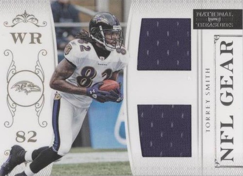 2011 Playoff National Treasures Torrey Smith #34