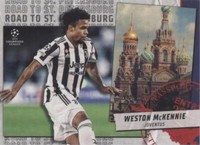 2021-22 Topps UCL Collection Weston McKennie #RSP-08
