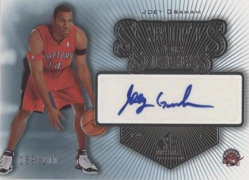 2005-06 SP Signature Edition - Joey Graham #SS-JG
