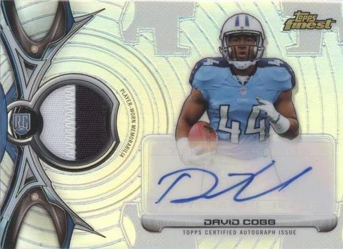 2015 Topps Finest David Cobb #RRAP-DC