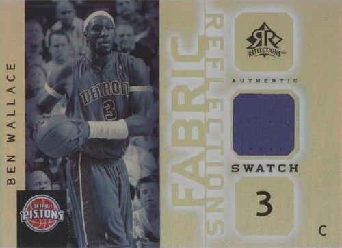 2005-06 Upper Deck NBA Reflections - Ben Wallace #FR-BW