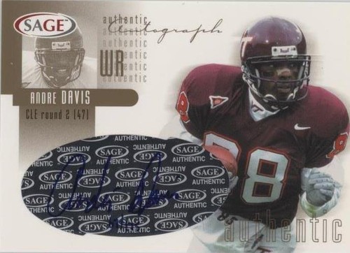 2002 Sage Andra Davis #A10