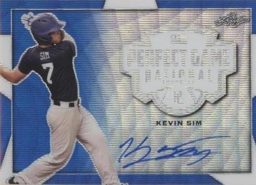 2019 Leaf Perfect Game National Showcase - Kevin Sim #BA-KS1