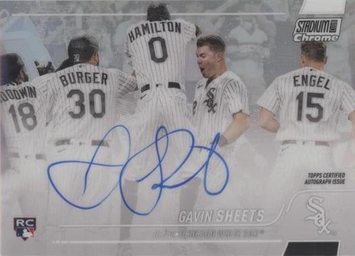 2022 Topps Stadium Club Chrome - Gavin Sheets #SCCBA-GS